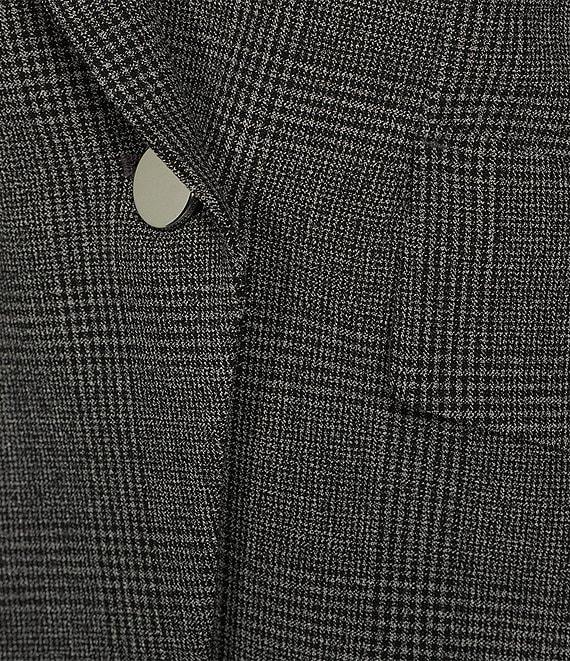 BOSS by Hugo Boss Jarinara Woven Notch Lapel Collar Long Sleeve Pocketed Blazer Product Image