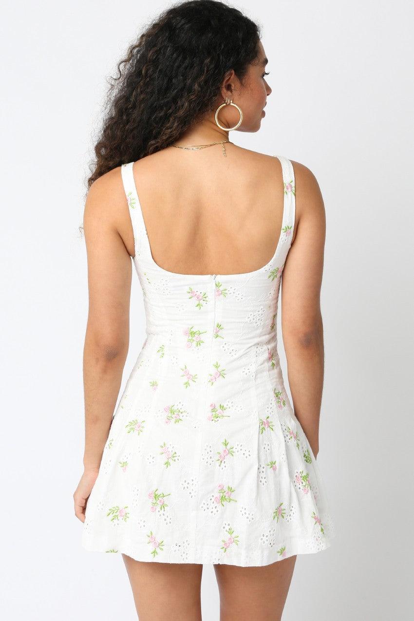 Willa Floral Mini Dress Product Image