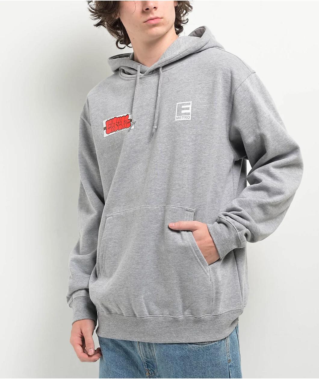 Empyre Metro Zoomin Grey Hoodie Product Image