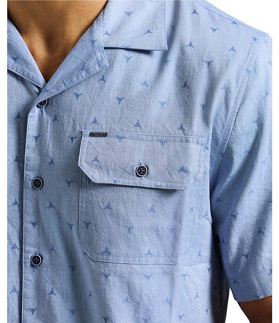 Buffalo David Bitton Short Sleeve Salaman Patterned Shirt Product Image
