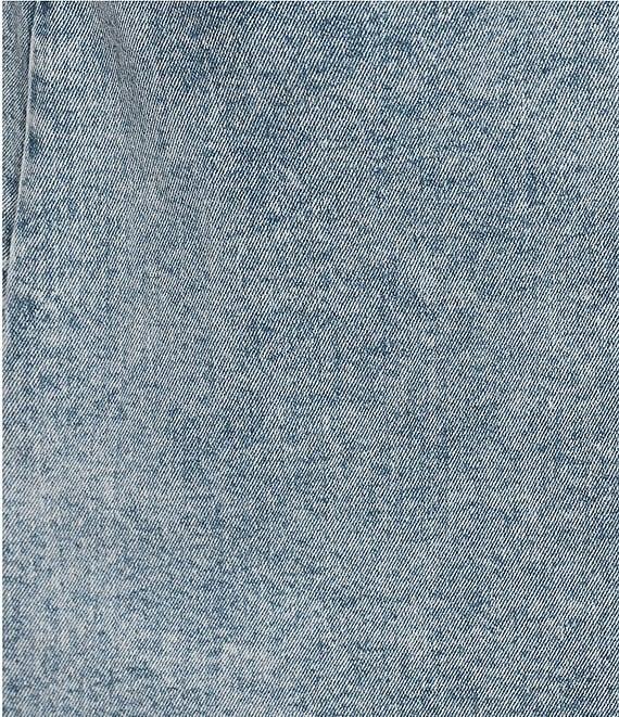 GB Buckle Front Denim Mini Dress Product Image