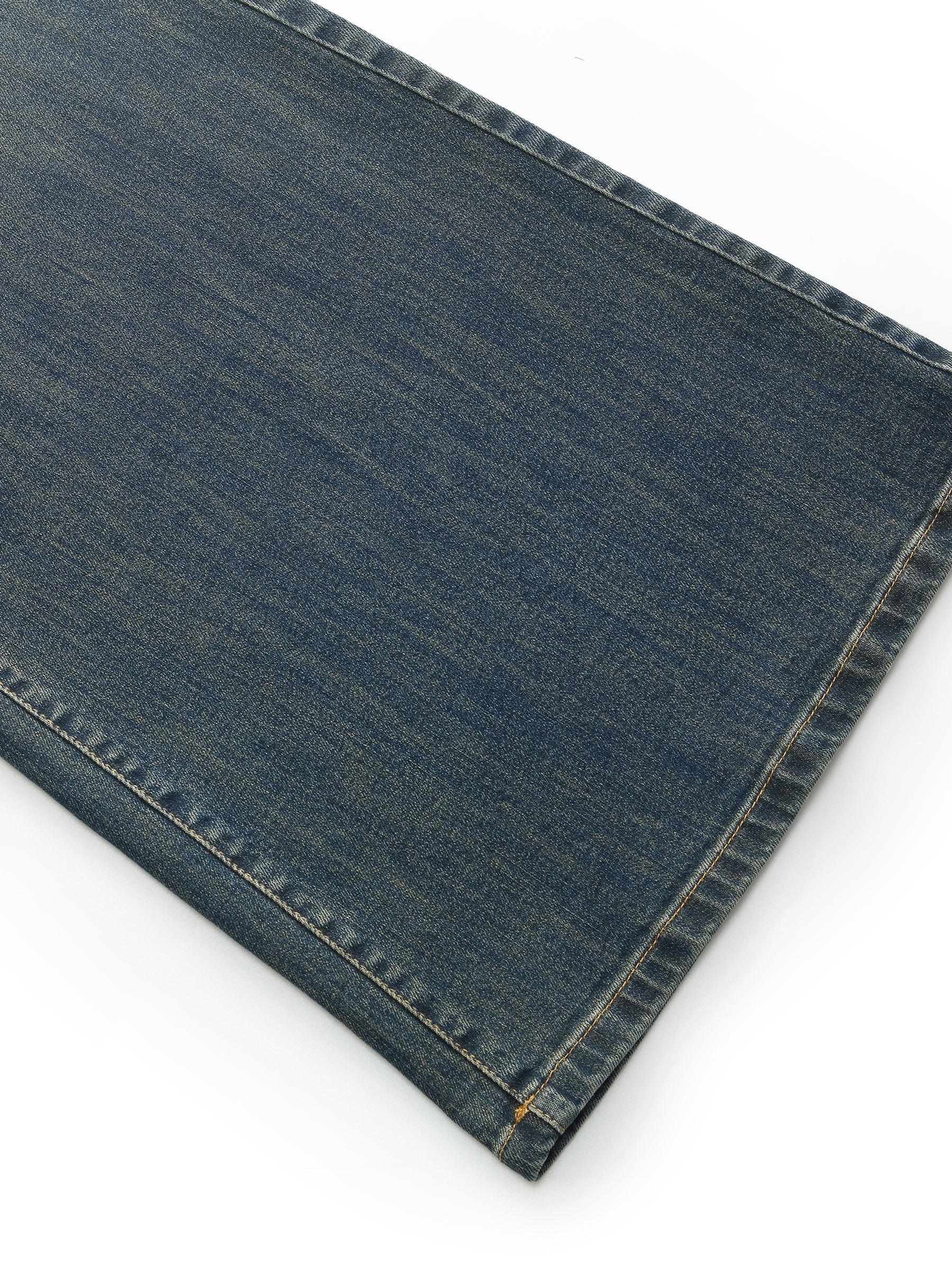 Denim High-Waisted Women Flared Jeans Product Image