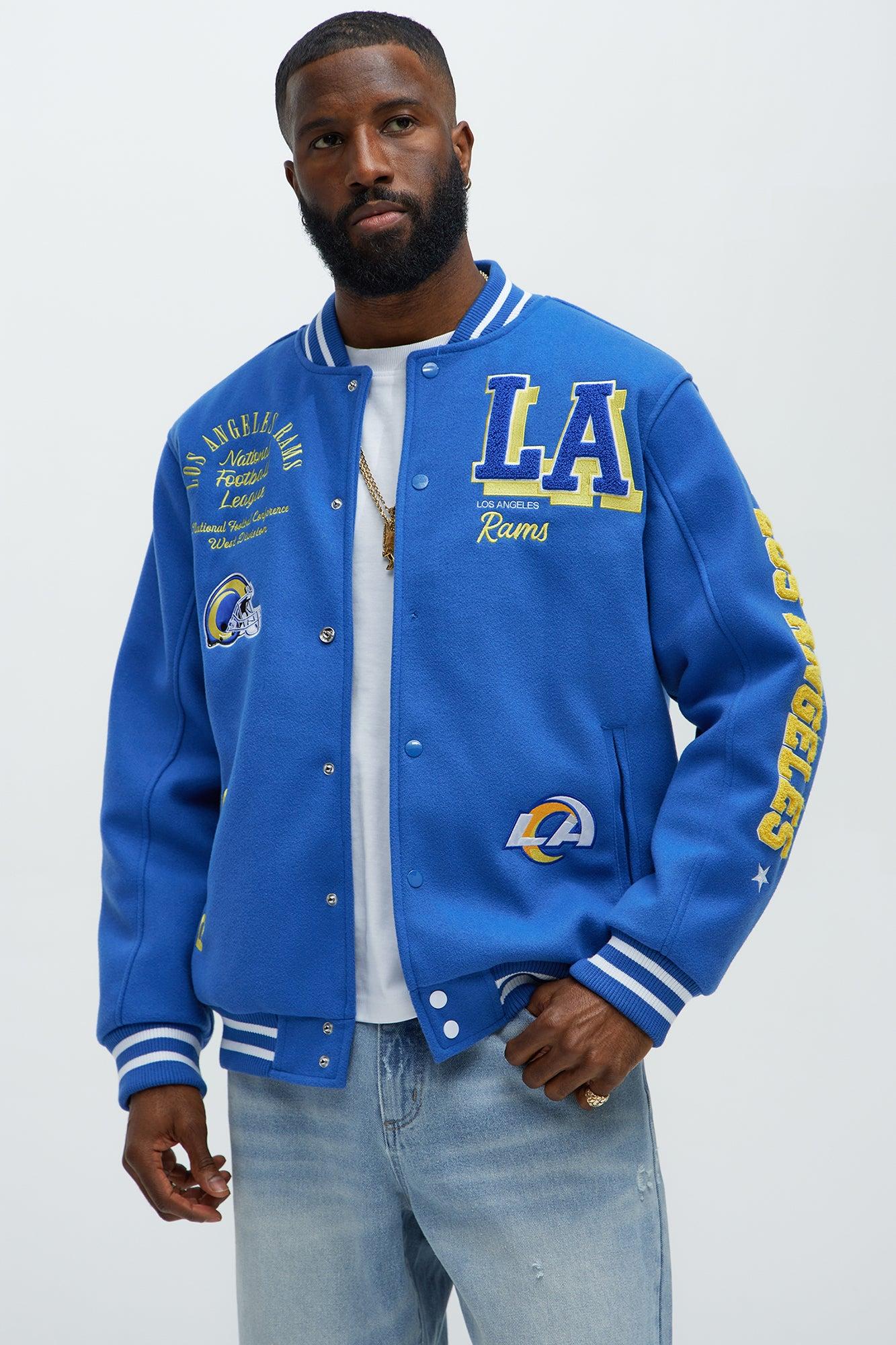 Rams Touchdown Jacket - Blue/Gold Product Image