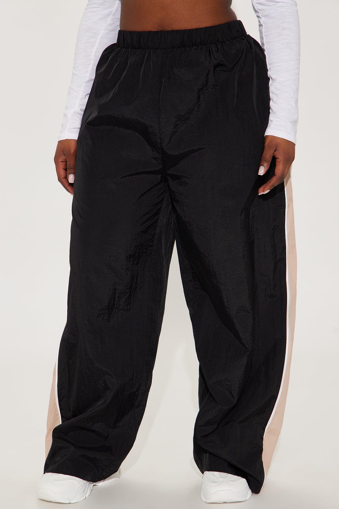 New Beginnings Windbreaker Track Pant - Black/combo Product Image