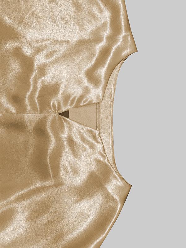 A-Line Half Sleeves Elasticity Flower Print Split-Front V-Neck Maxi Dresses Product Image