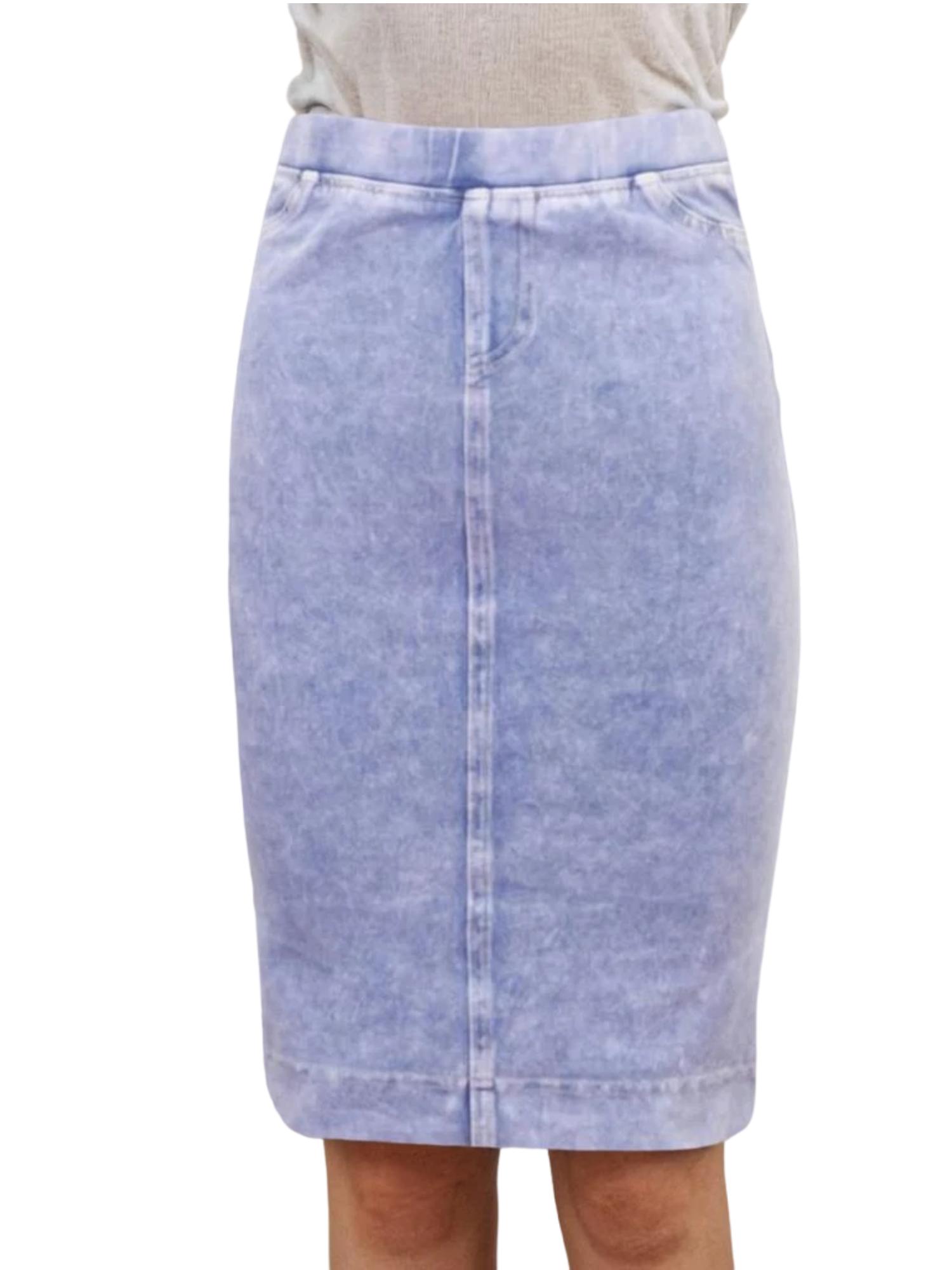 Hard Tail Denim Pencil Skirt WJ-124 Product Image