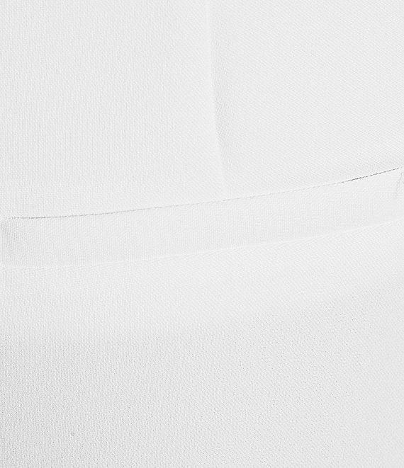 Gianni Bini Hartley Crepe Pleated Straight Wide Leg Coordinating Pants Product Image