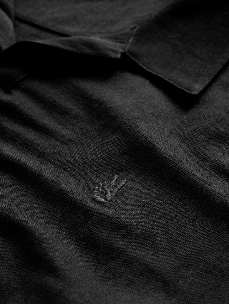 John Varvatos Short Sleeve Pique Polo Product Image