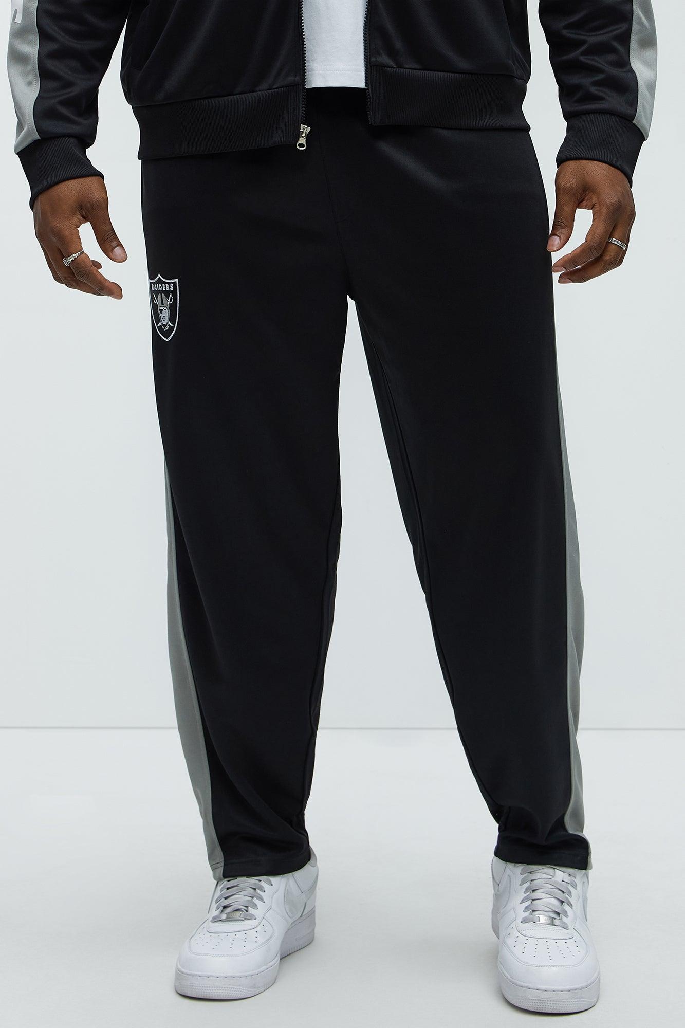 Raiders Stand By Track Pants - Black Product Image