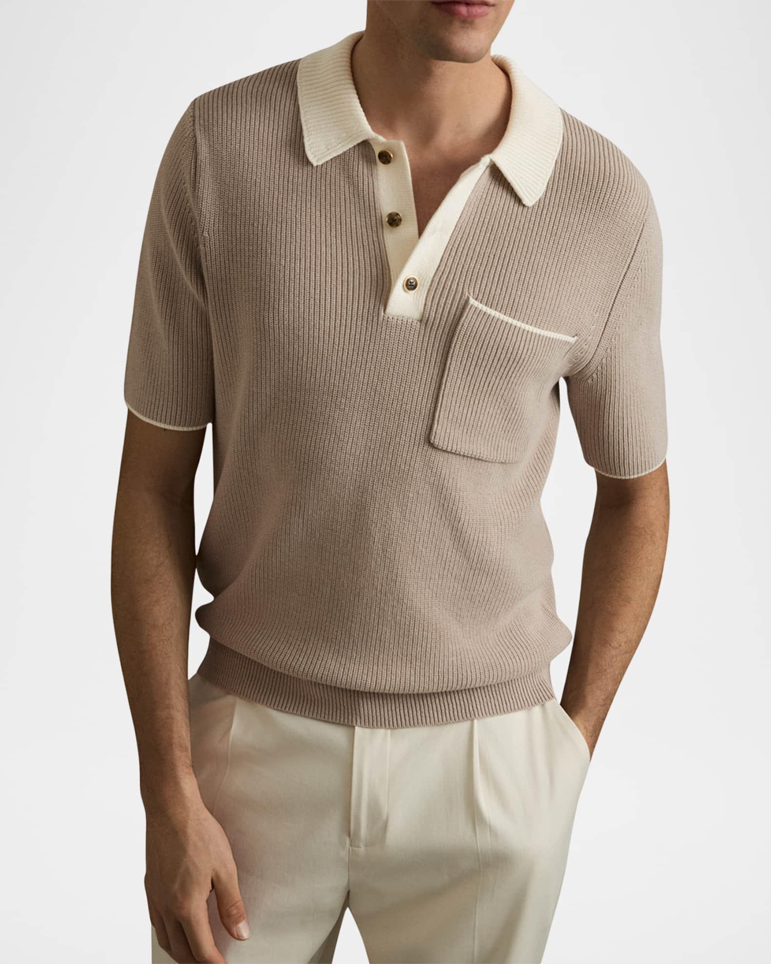 Men's Brinkley Cotton Polo Shirt Product Image