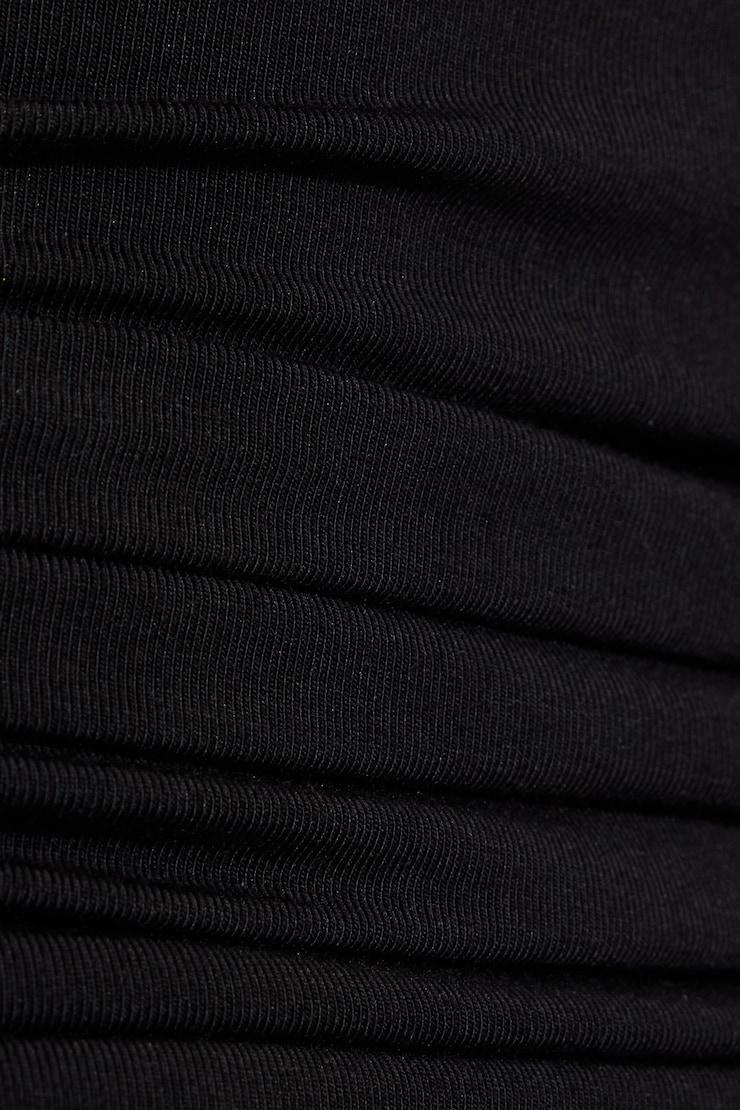 Ruched Drop Waist Romper Dress Product Image