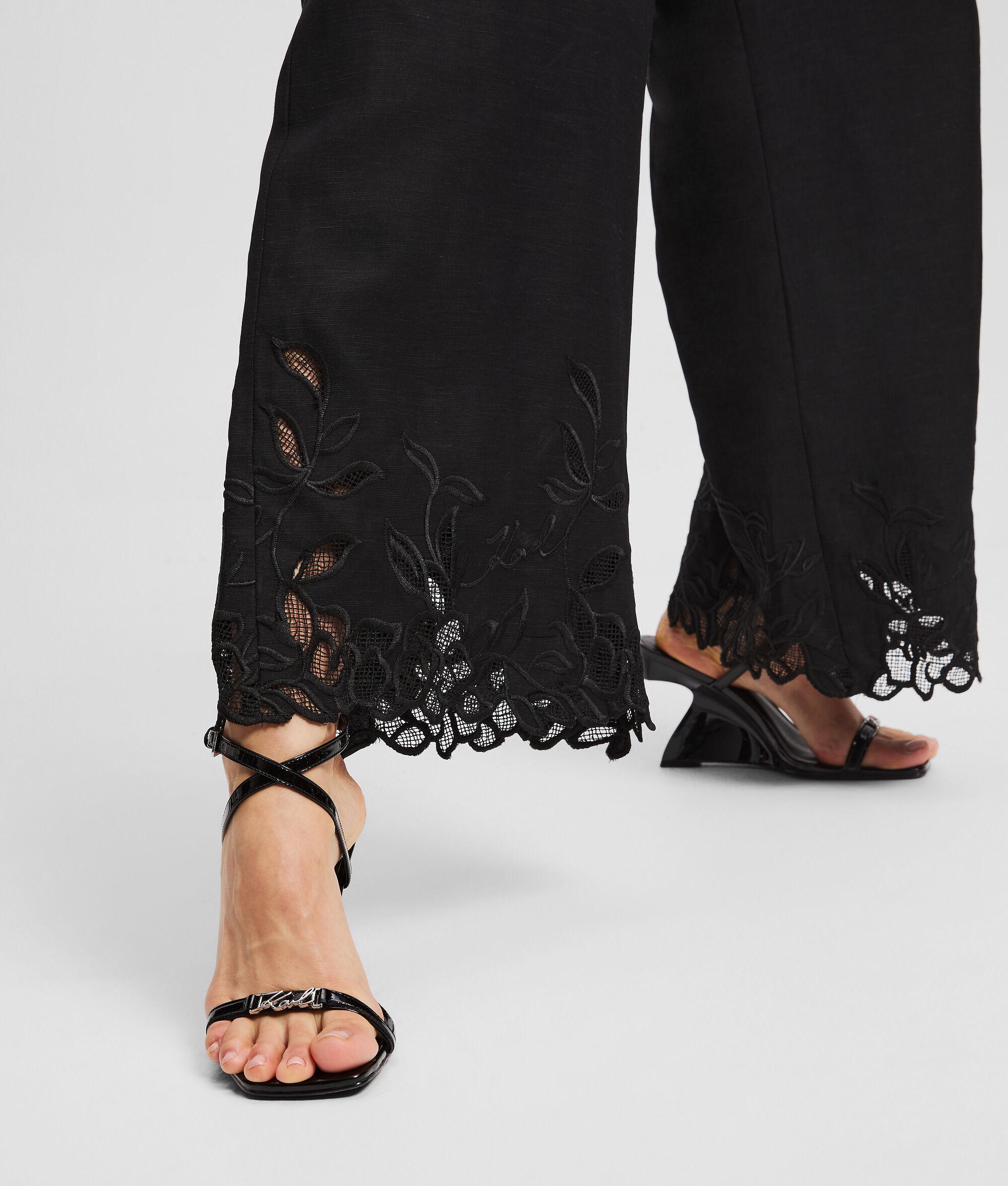 CUT-OUT EMBROIDERY CULOTTES Product Image
