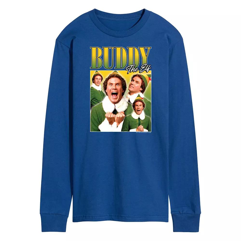 Men's Elf Buddy The Elf Long Sleeve Tee,  Product Image