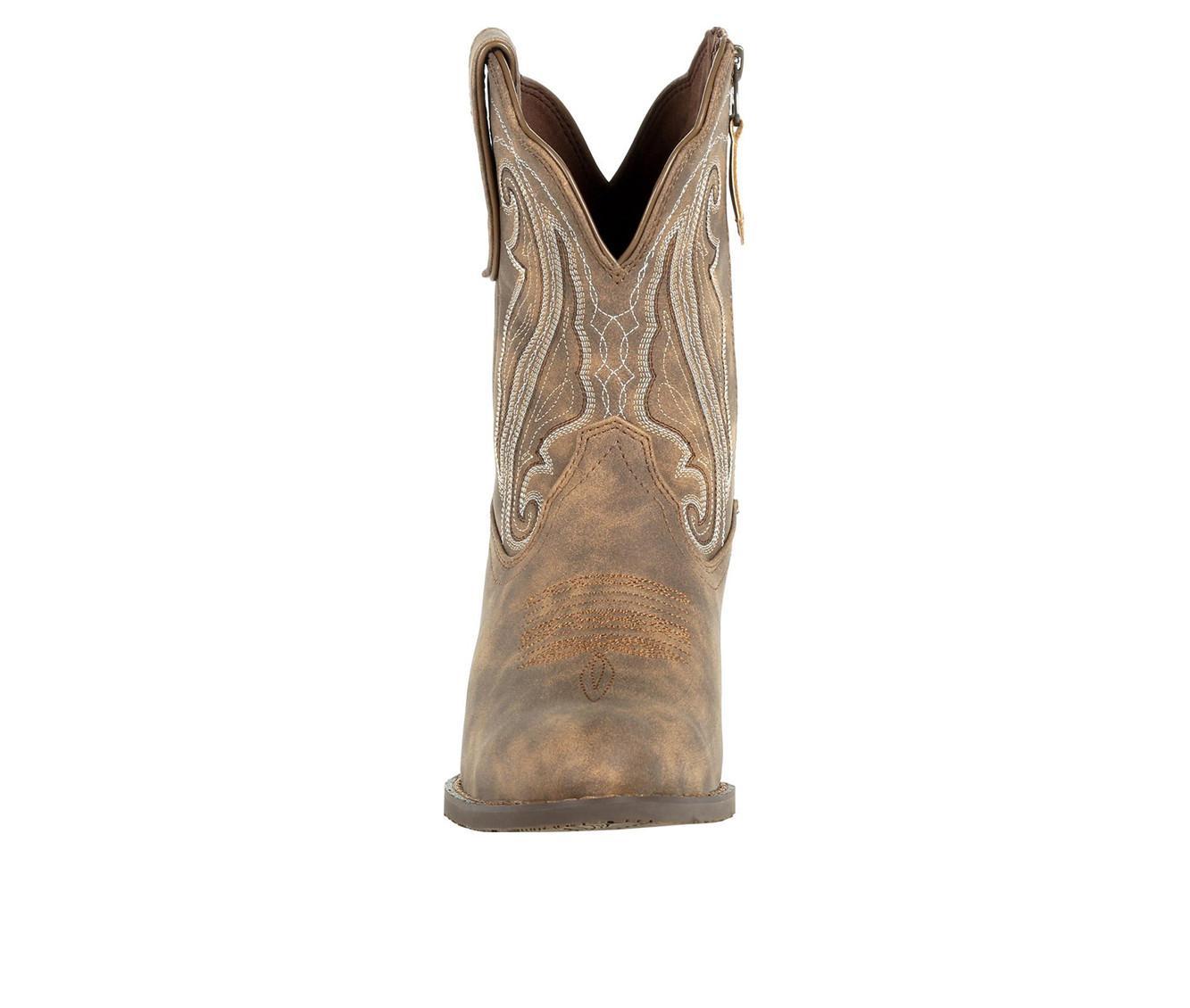 Women's Durango Crush Distressed Shortie Western Boots Product Image