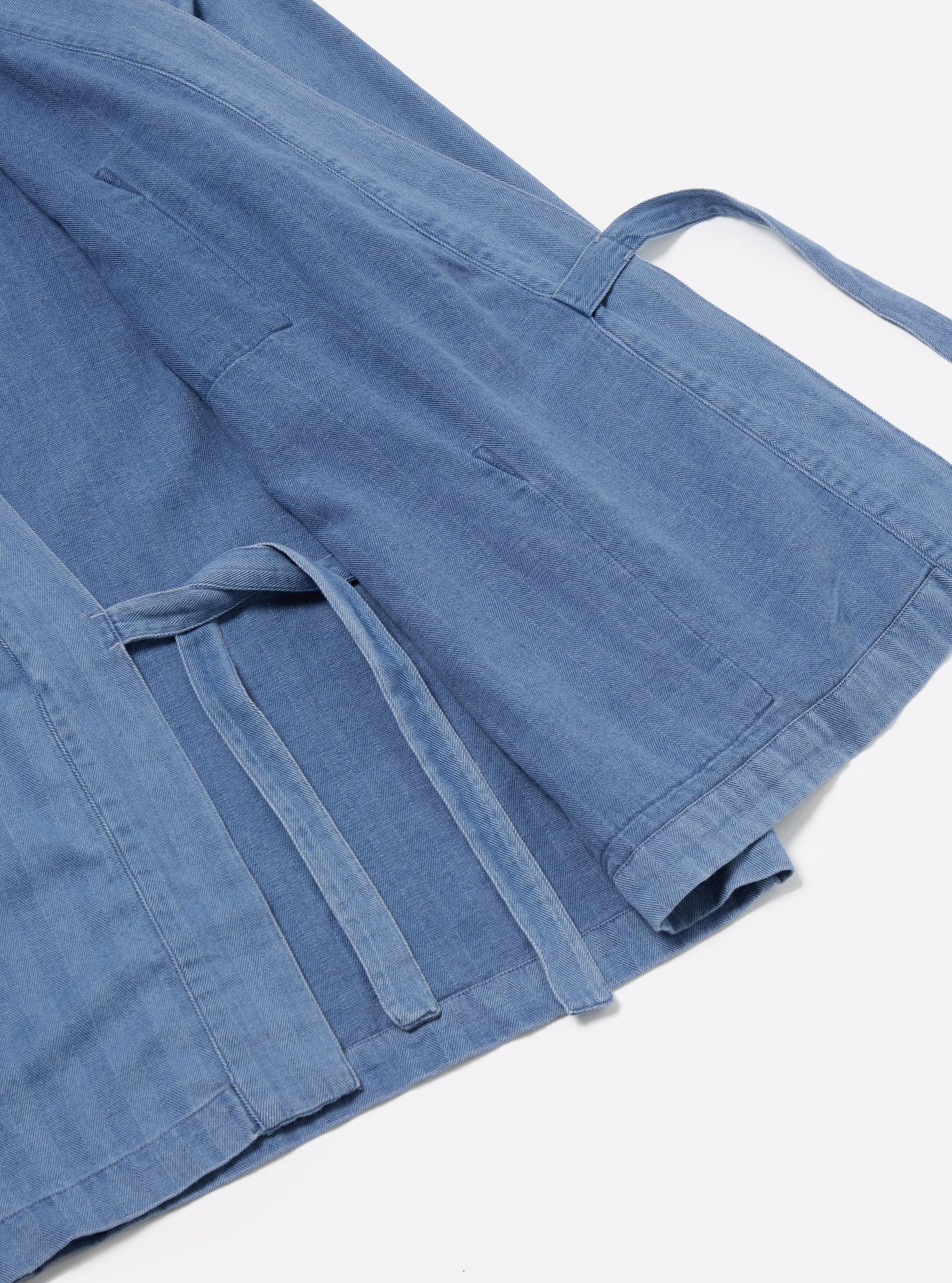 Washed Indigo Herringbone Denim Kyoto Work Jacket Product Image