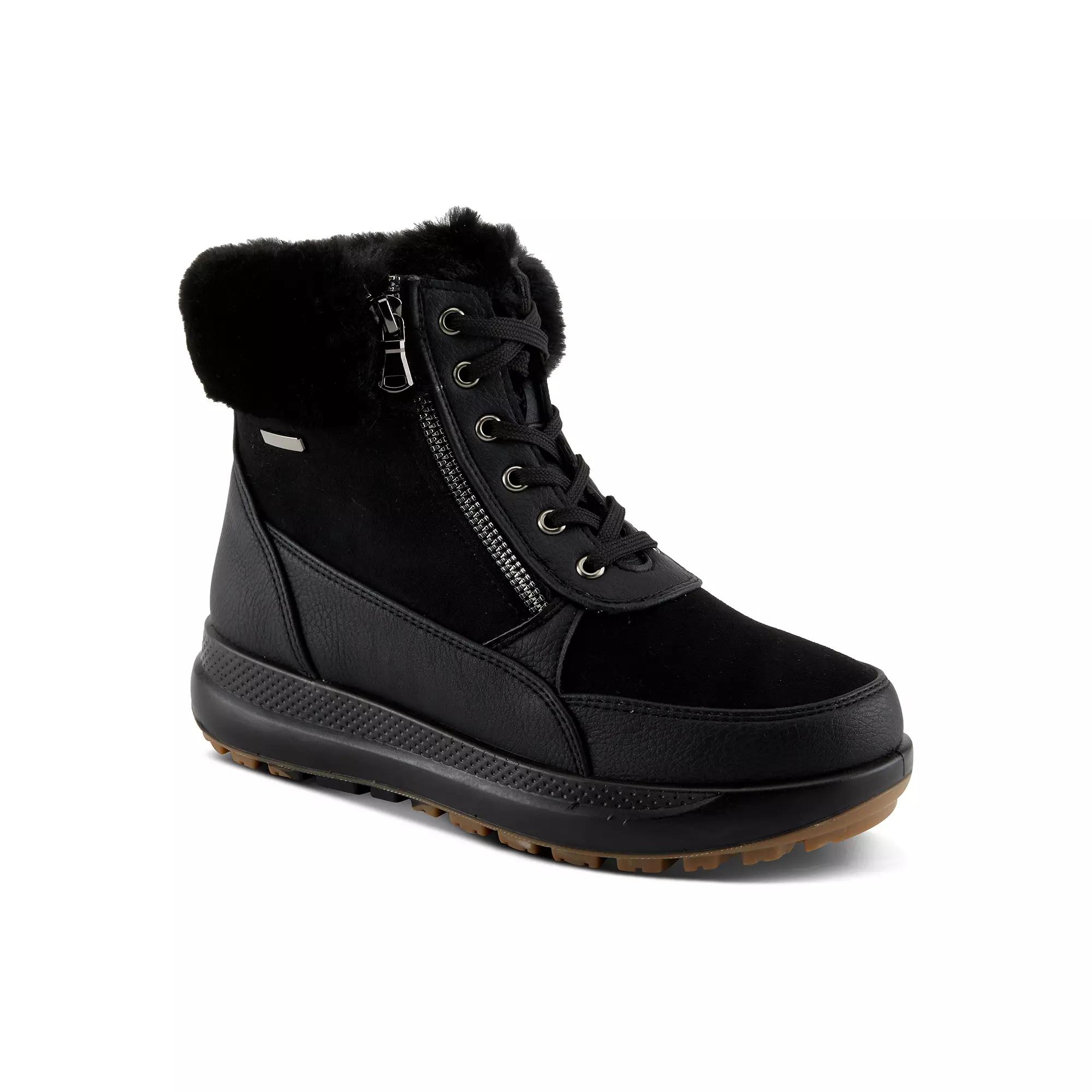 Flexus By Spring Step Burrell Women's Waterproof Ankle Boots, Size: 40, Black Product Image