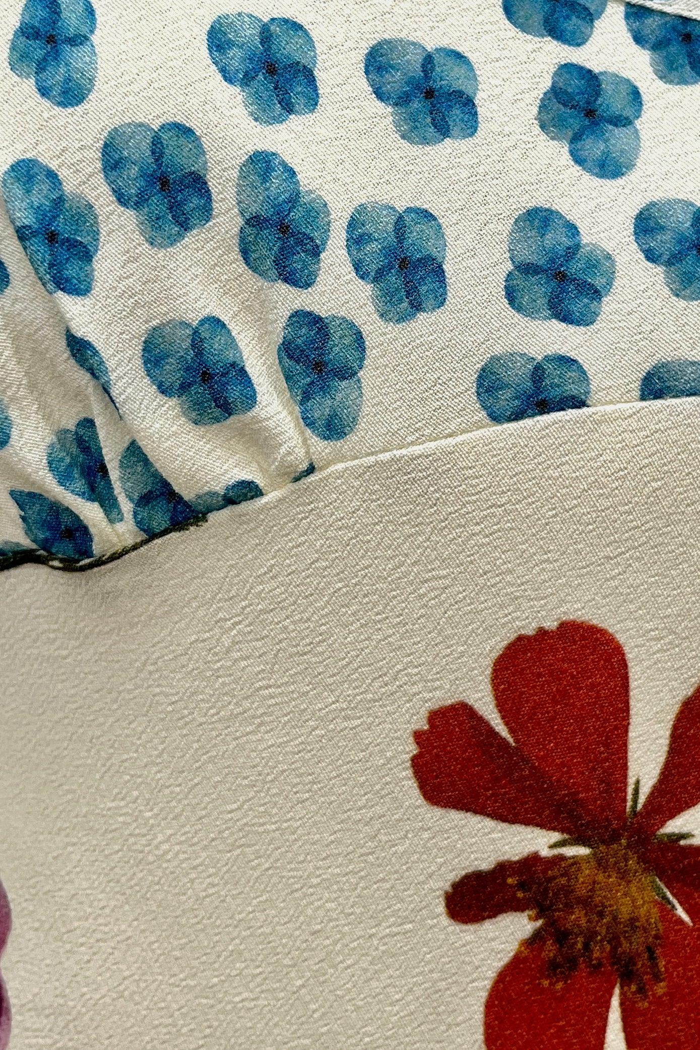 Love Language Bias Cut Mini Dress Floral Product Image