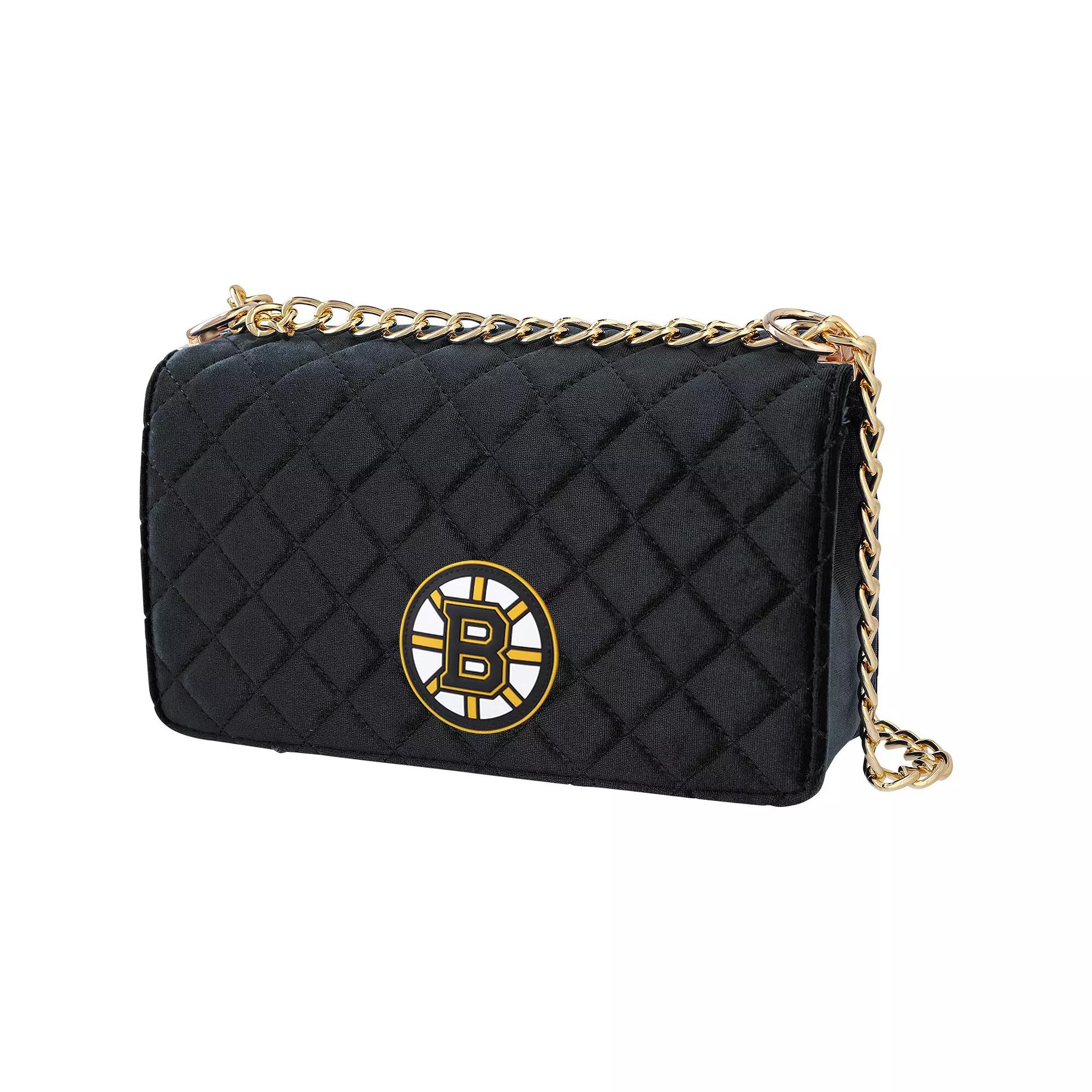 Women's Cuce Boston Bruins Velvet Team Color Bag Product Image