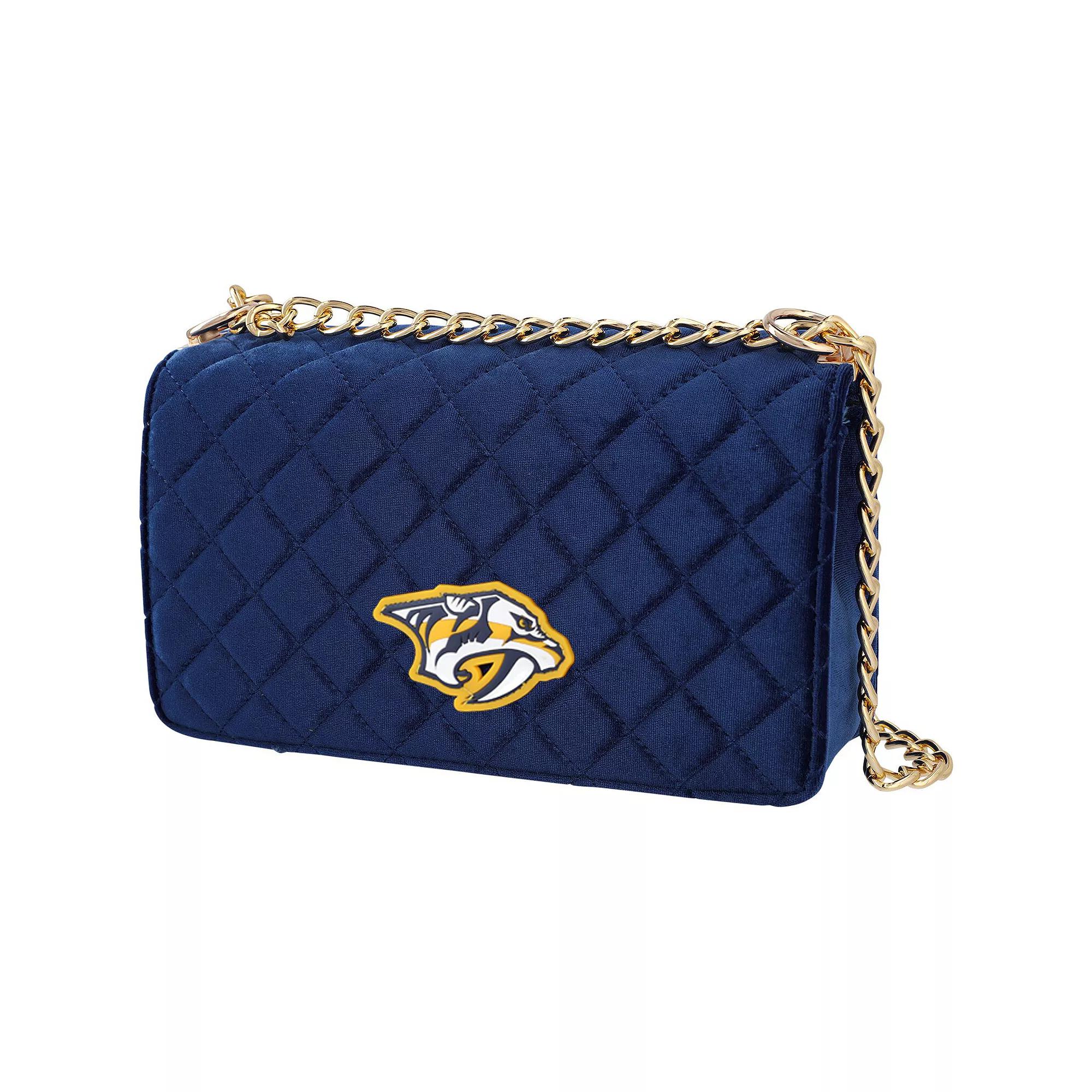 Women's Cuce Nashville Predators Velvet Team Color Bag, Pdt Team Product Image