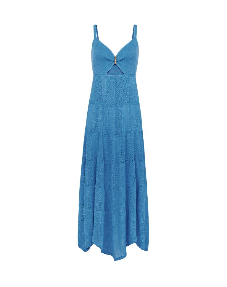 Knit Sabine Handkerchief Dress - Beach Front Product Image