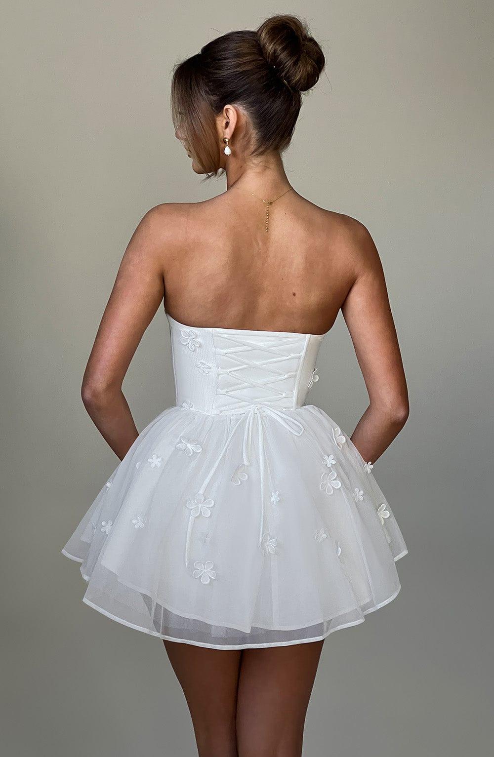 Justina Playsuit - Ivory Product Image