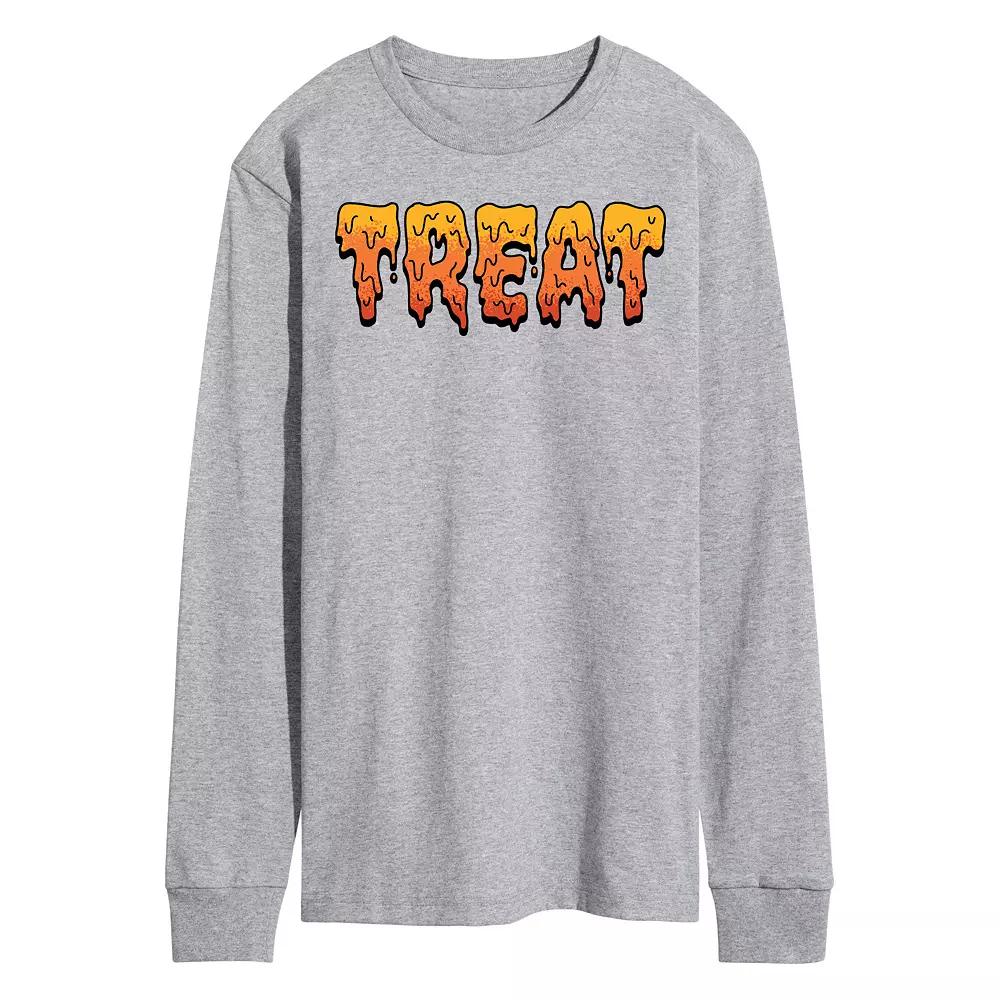 Men's Treat Long Sleeve Graphic Tee,  Product Image