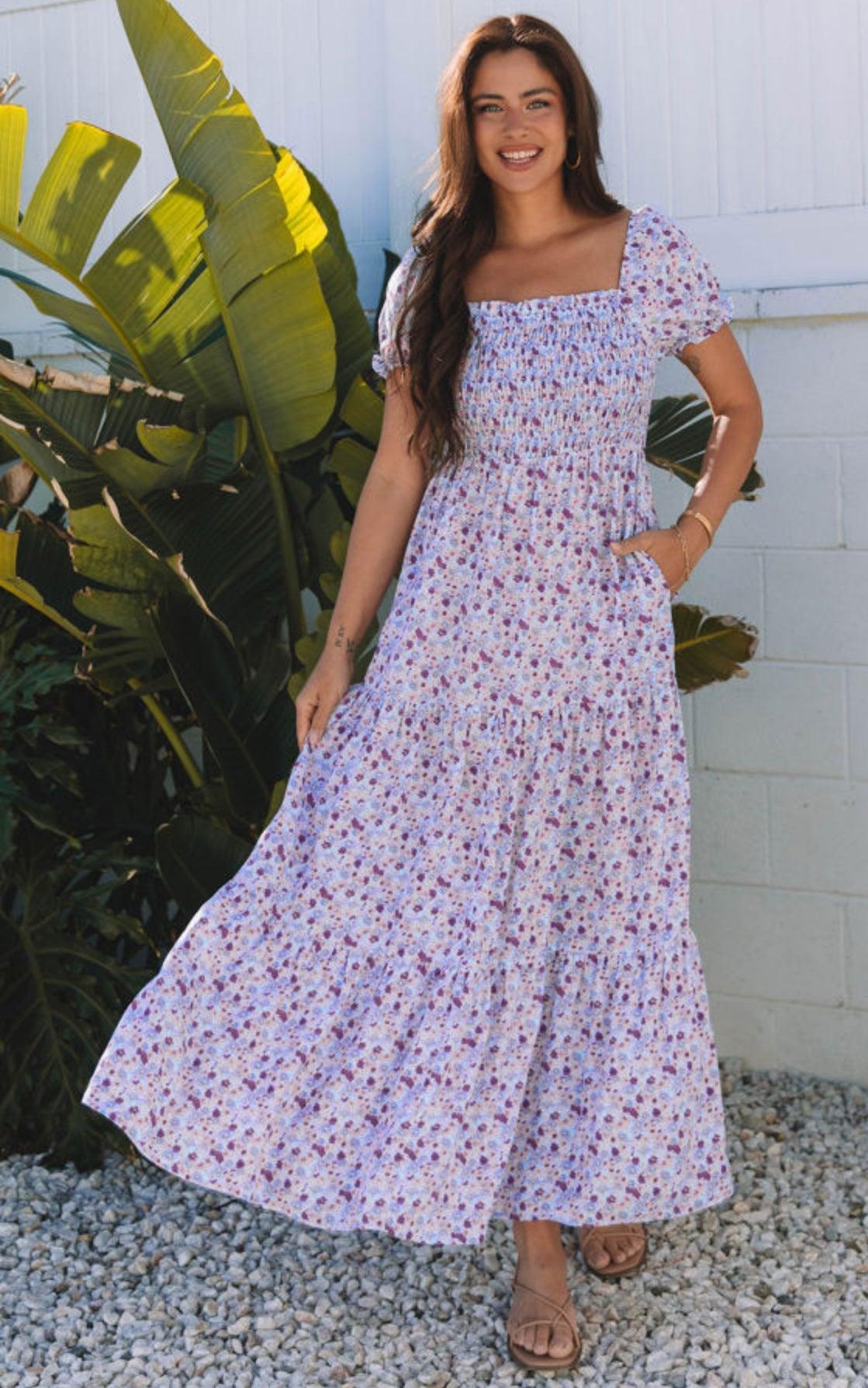 Purple Blooms Maxi Product Image