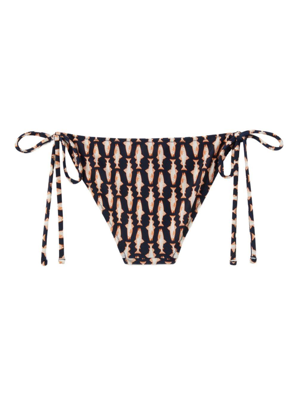 fish-print bikini bottom Product Image