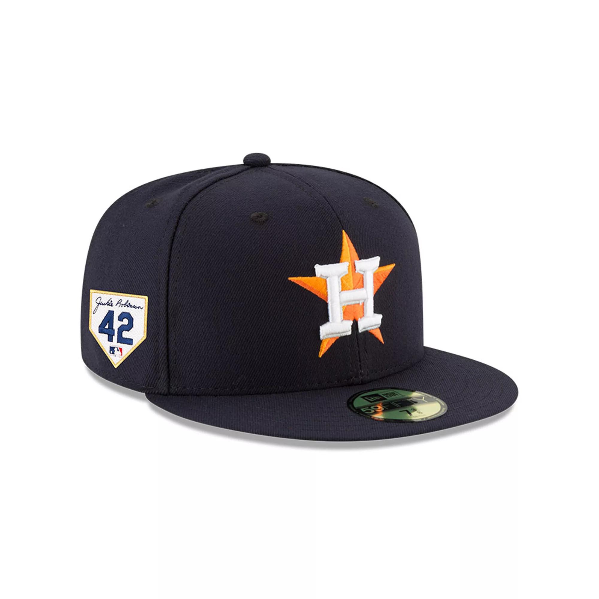 Men's New Era Navy Houston Astros 2023 Jackie Robinson Day 59FIFTY Fitted Hat,  Product Image