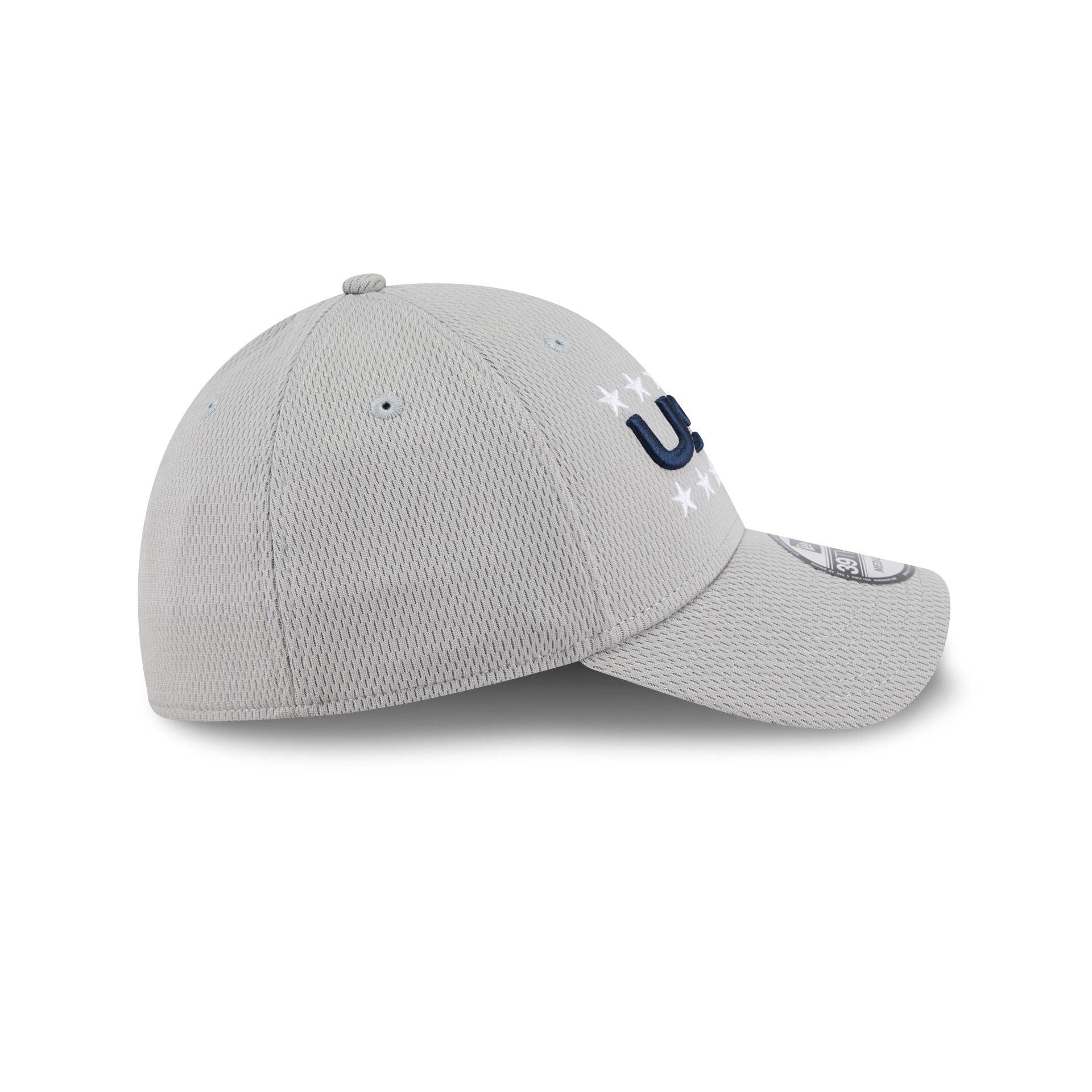 2025 Ryder Cup Team USA Gray 39THIRTY Stretch Fit Hat Male Product Image