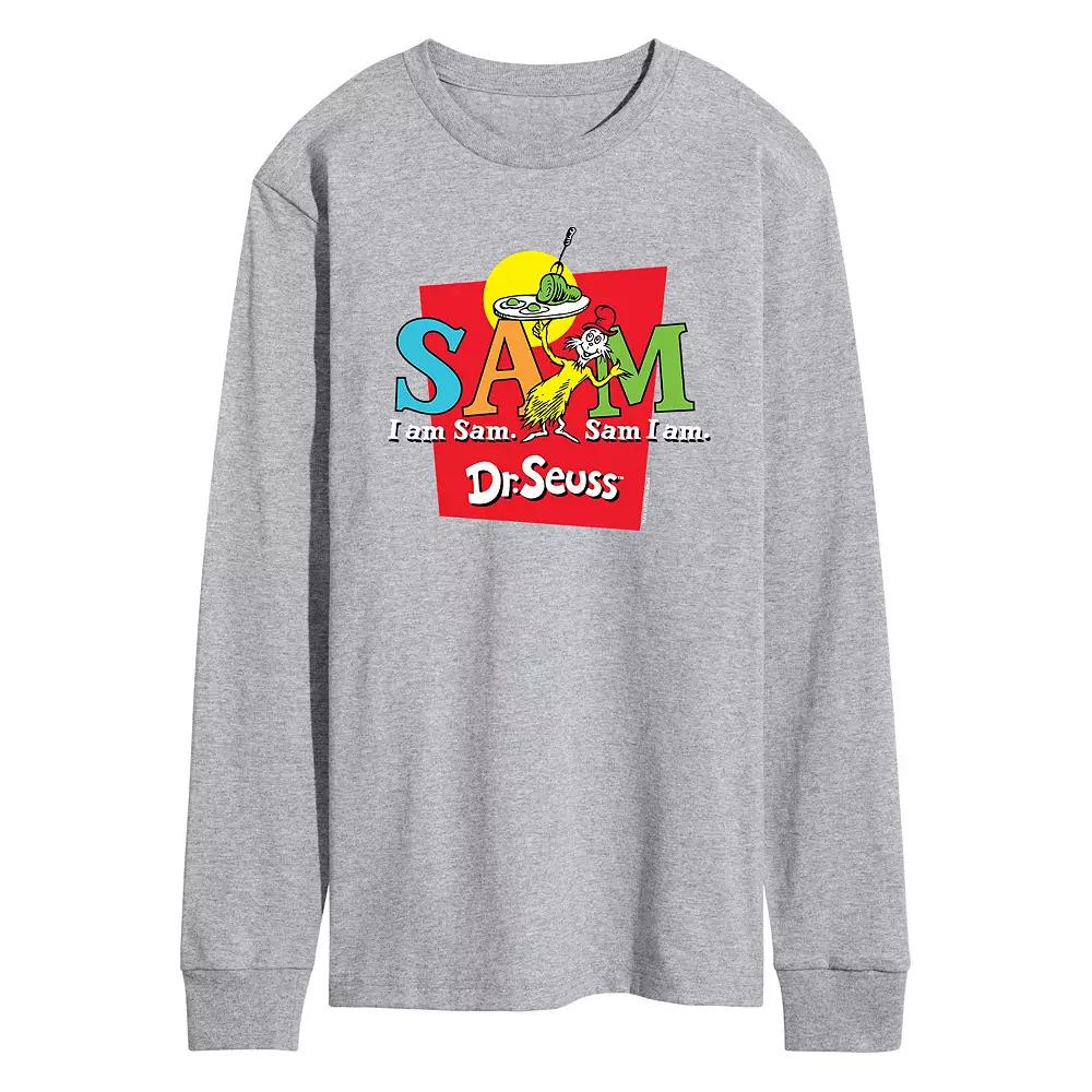 Men's Dr. Seuss Sam I Am Long-Sleeve Tee,  Product Image