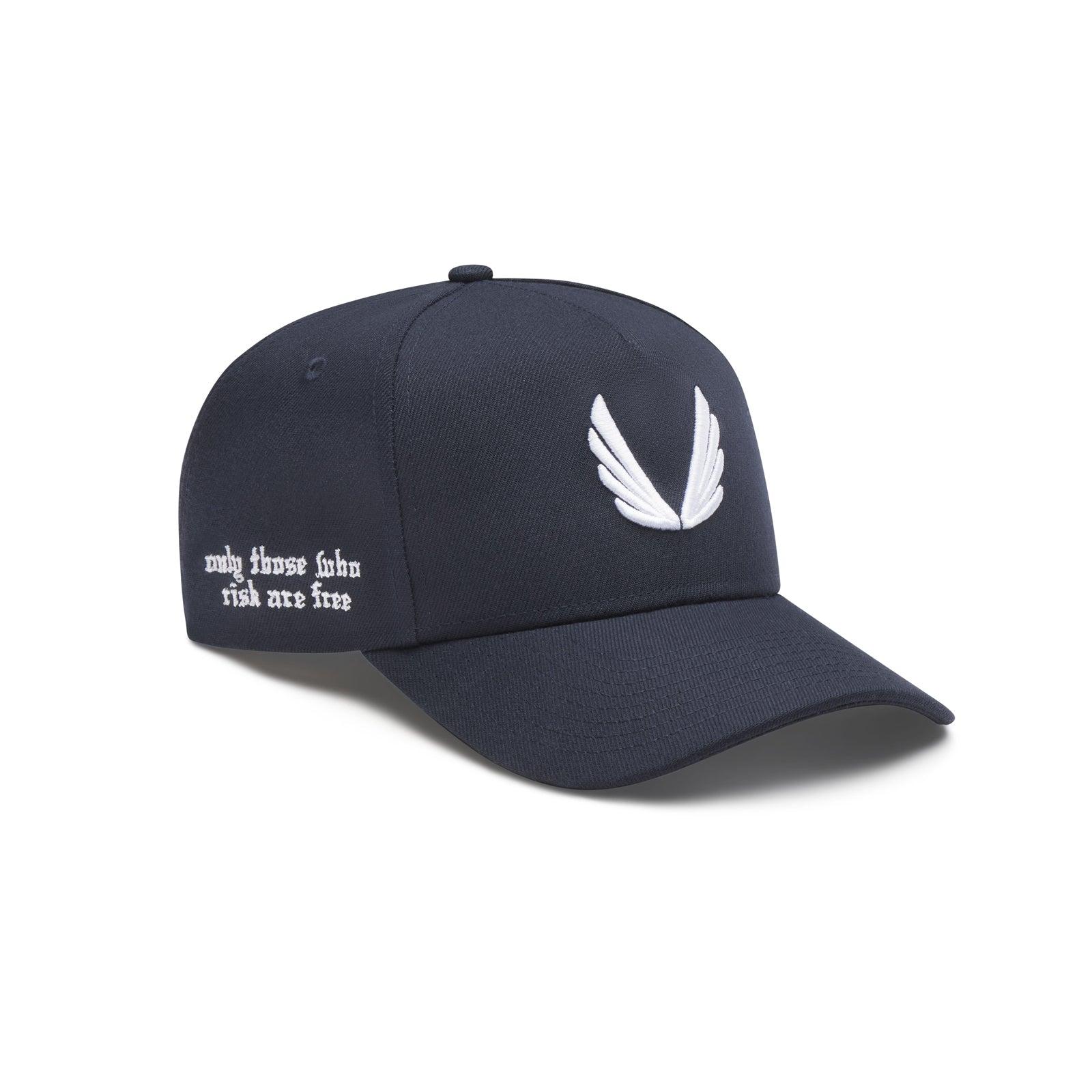 New Era® 9Forty® A-Frame Hat - Navy/White Product Image