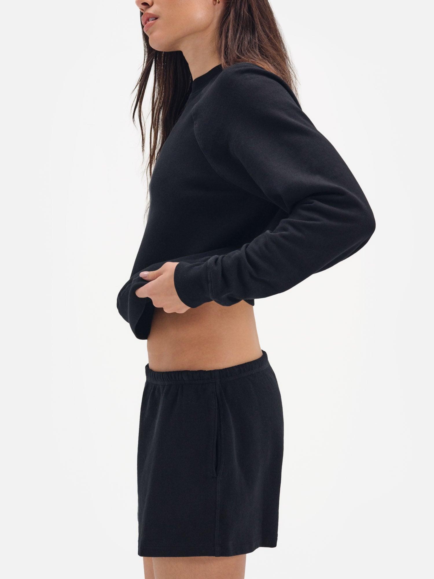 Organic Lightweight Terry Track Shorts Female Product Image