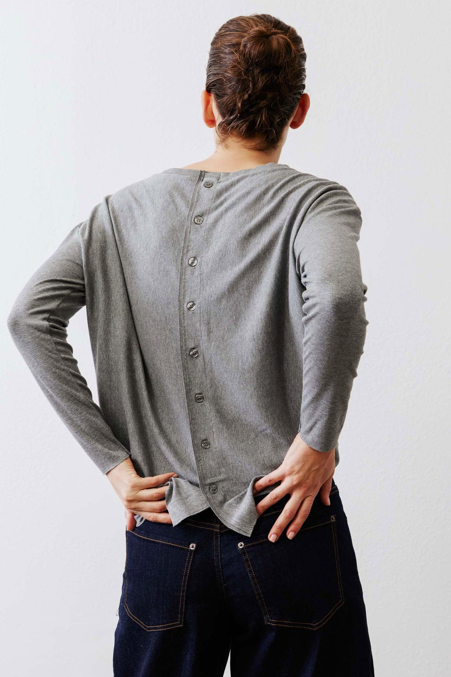 Essential Top With Buttons In The Back Product Image