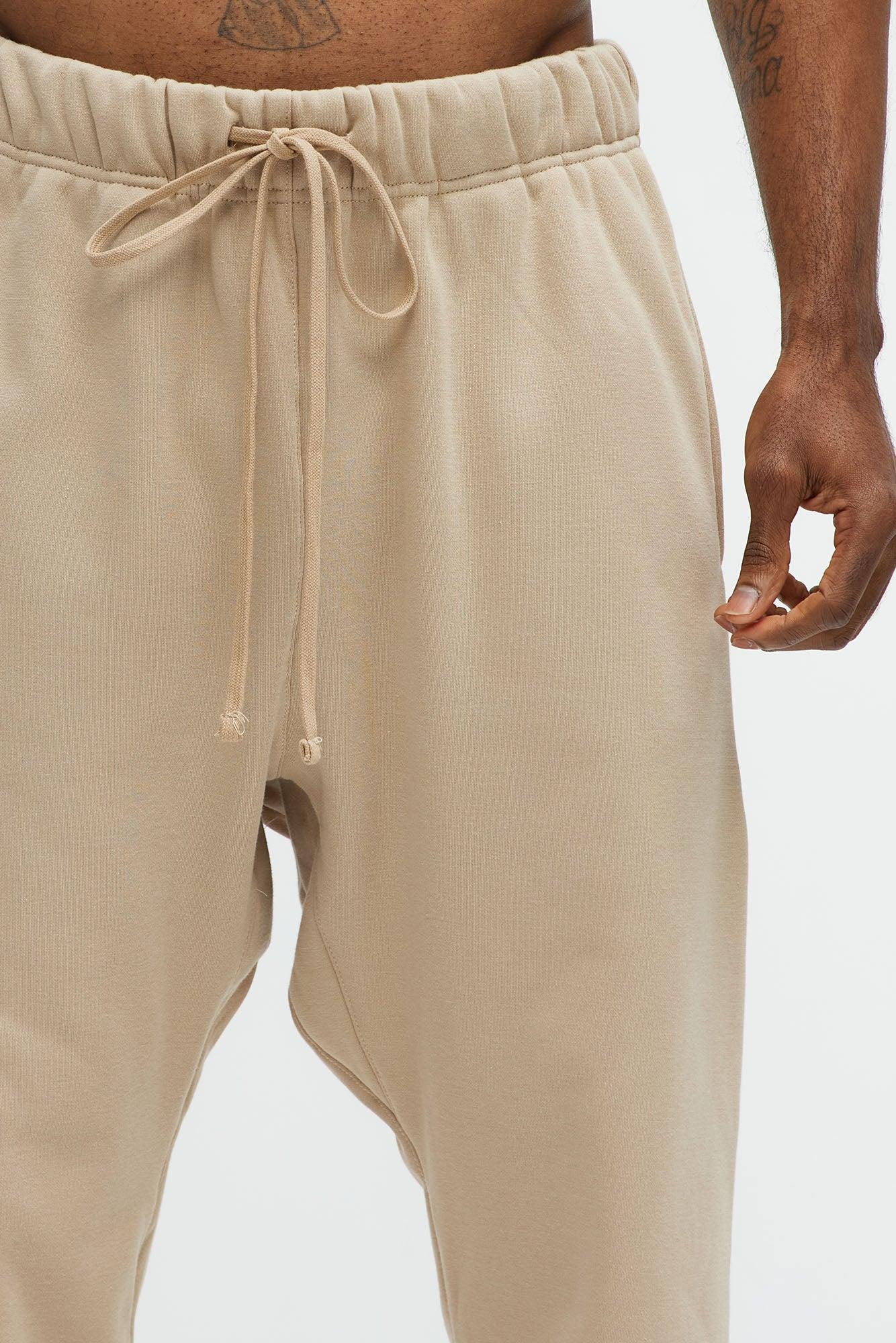 Tyson Heavyweight Sweat Jogger - Taupe Product Image
