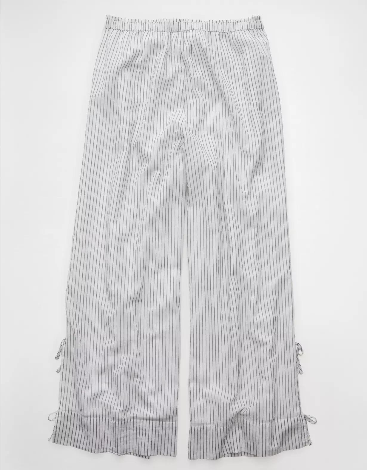AE Stretch High-Waisted Tie Side Pull-On Pant Product Image