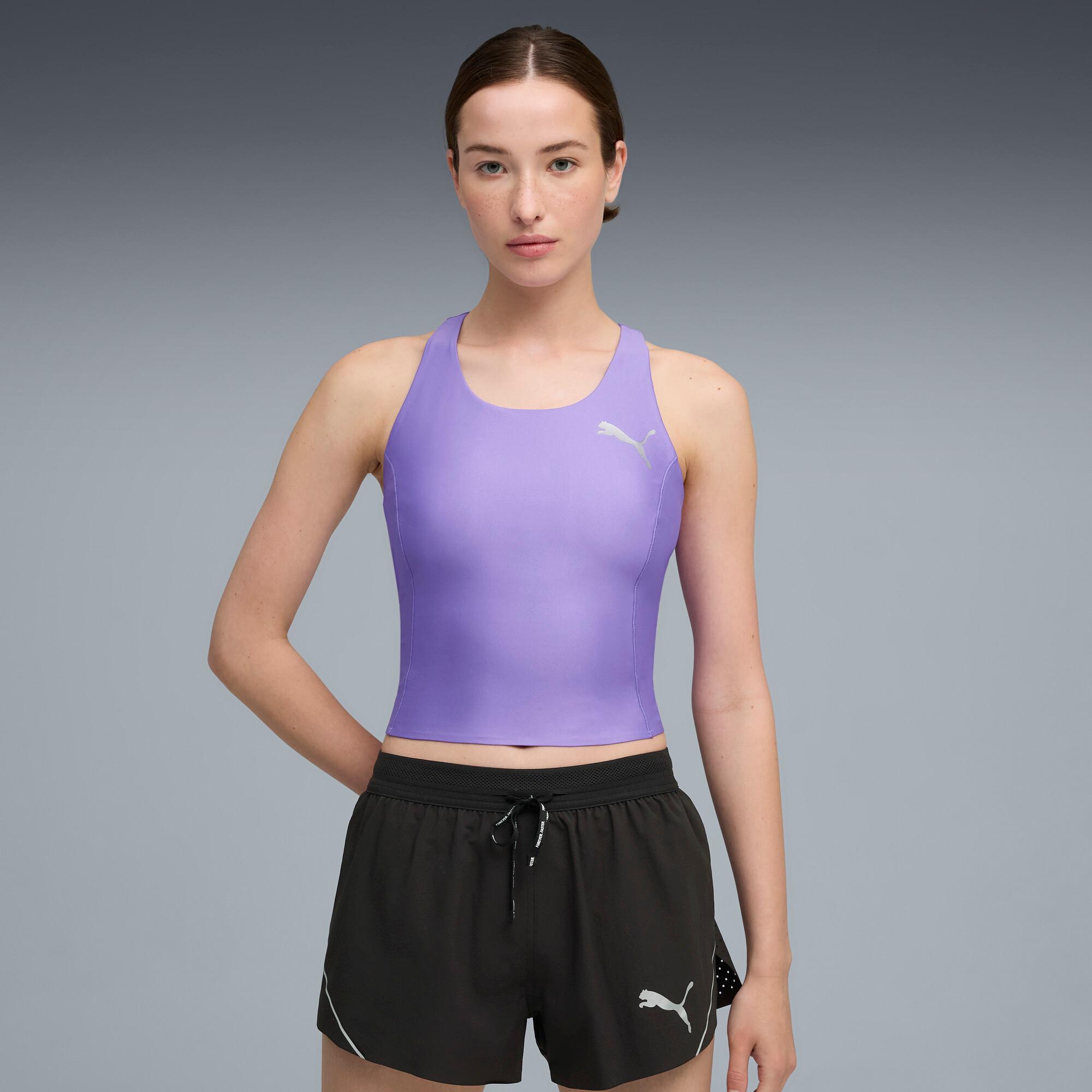 PUMA RACEDAY Ultraform Running Crop Top Women Product Image