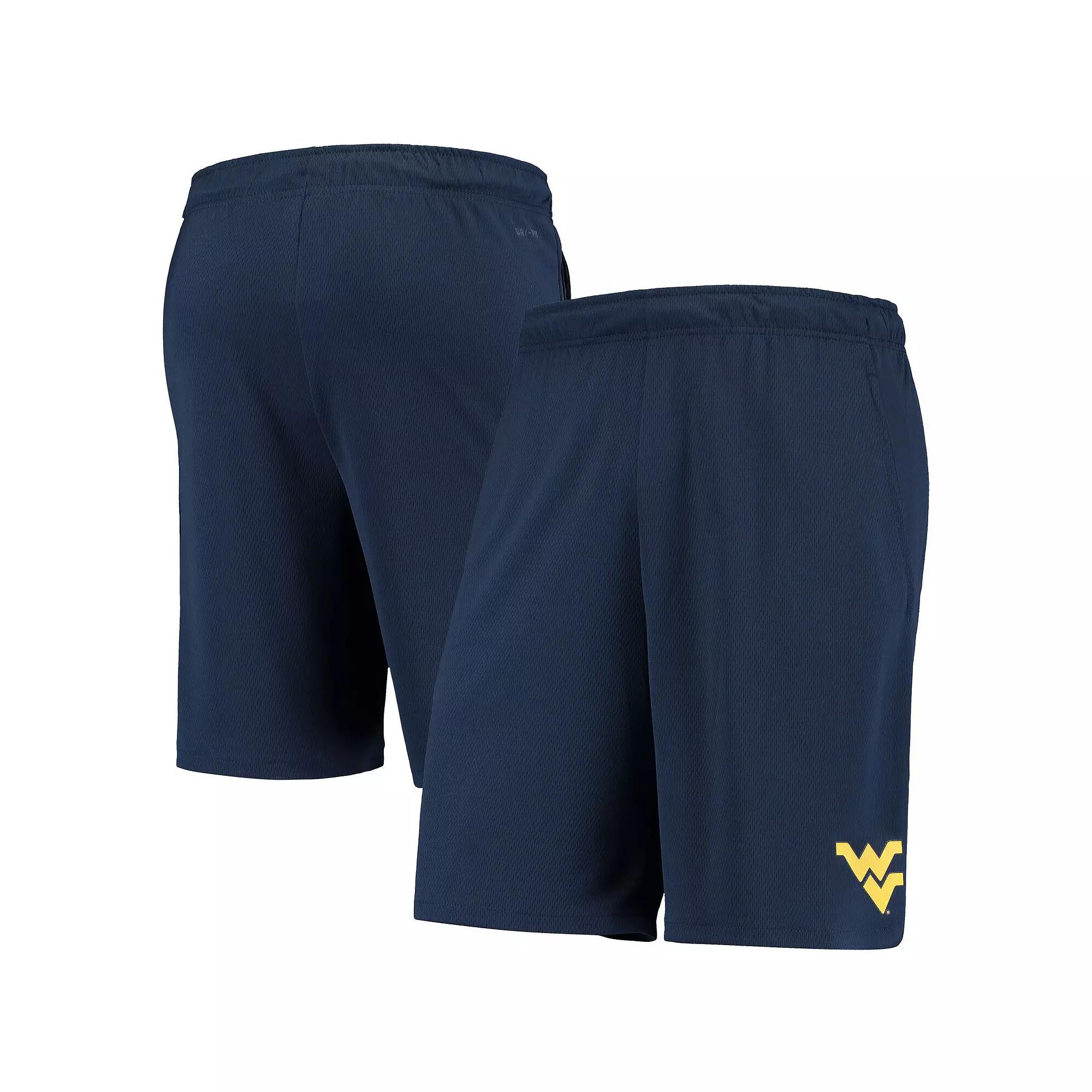 Mens Nike West Virginia Mountaineers Hype Performance Shorts Blue Product Image