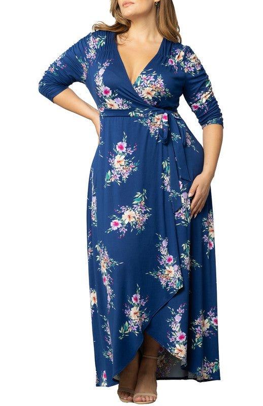 Diana Long Sleeve Midi Dress - Plus Product Image