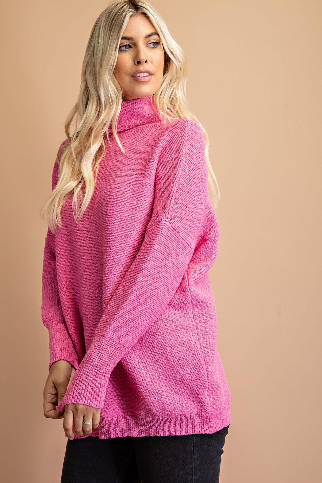 Turtleneck Pullover Sweater Product Image