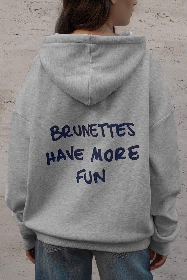 Brunette hoodie Product Image