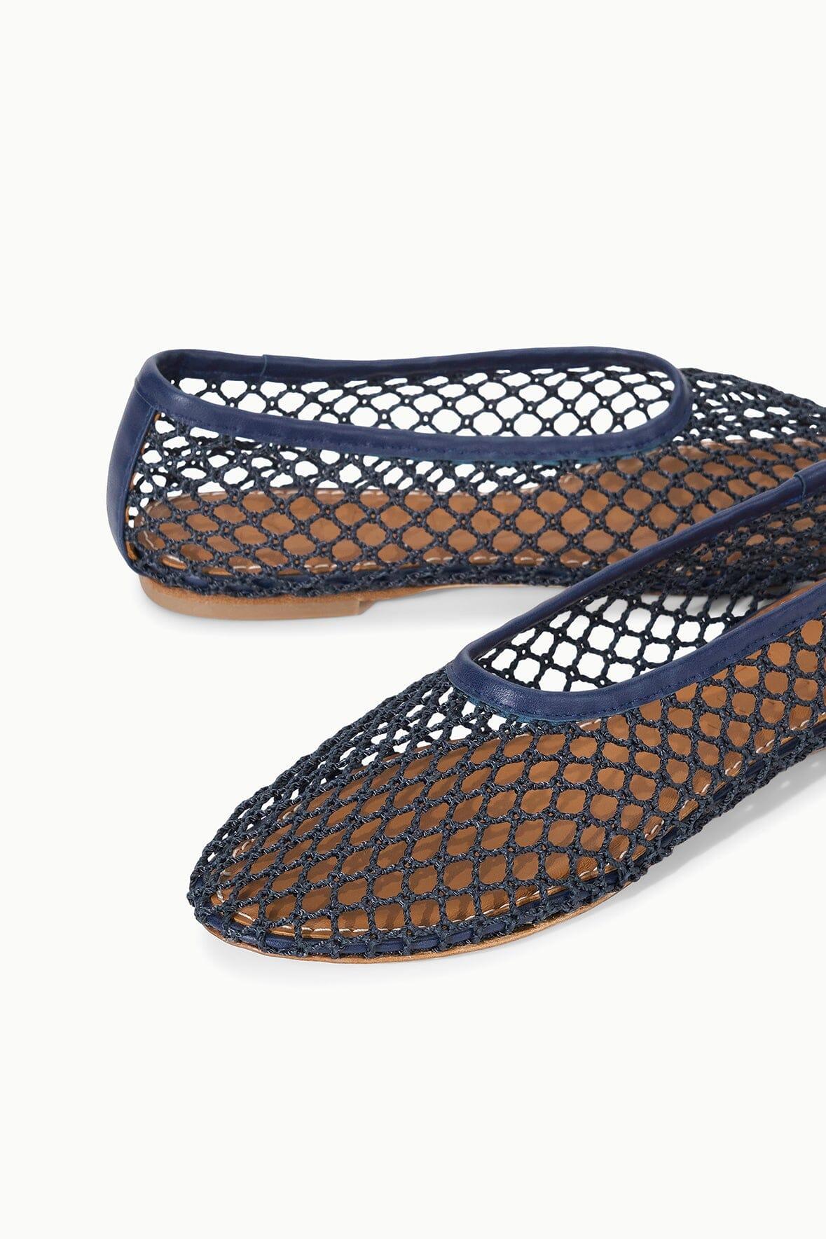 ALBA BALLET FLAT | NAVY NETTING Product Image