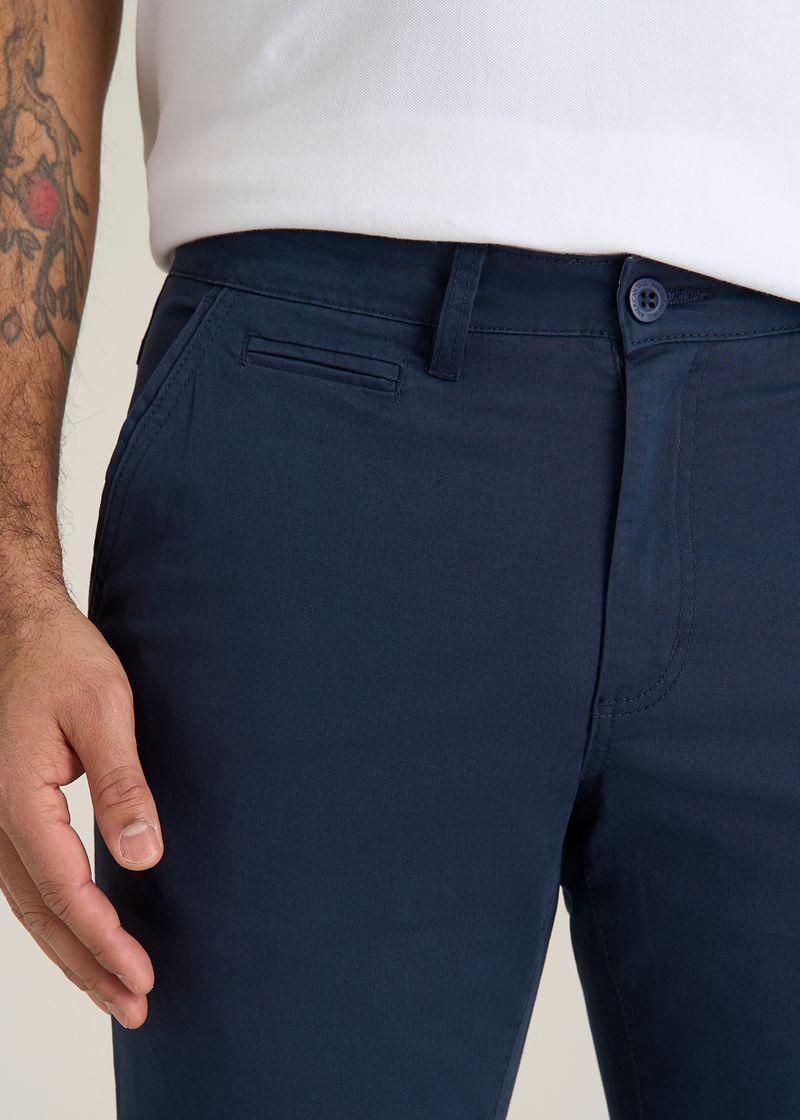 Carman TAPERED Chinos for Tall Men in Marine Navy Male Product Image