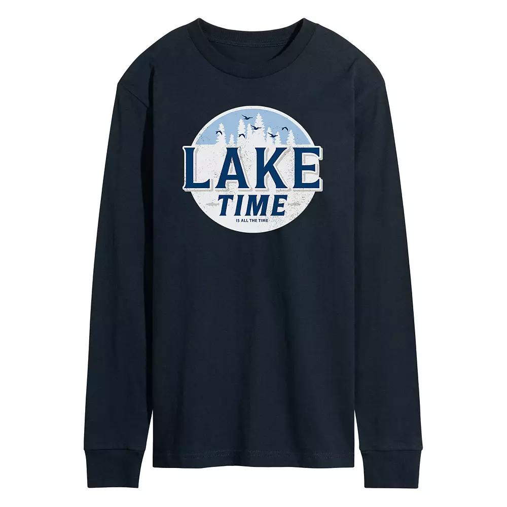 Men's Lake Time Long Sleeve Tee,  Product Image