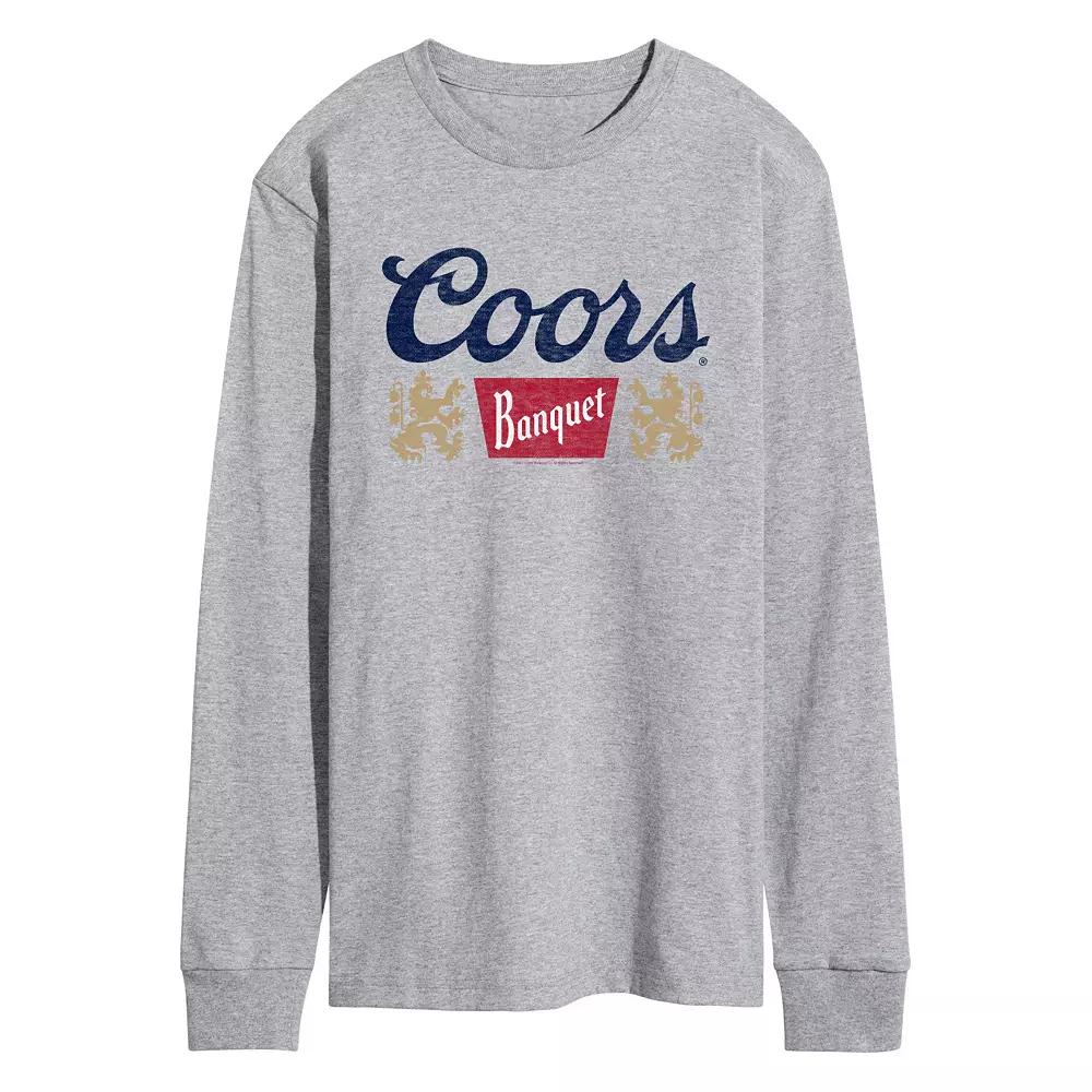 Men's Coors Banquet Logo Long Sleeve Graphic Tee,  Product Image