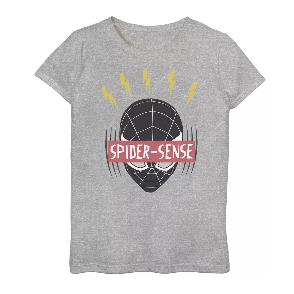 Girls 7-16 Marvel Spider-Man Miles Morales Spider-Sense Graphic Tee, Girl's,  Product Image