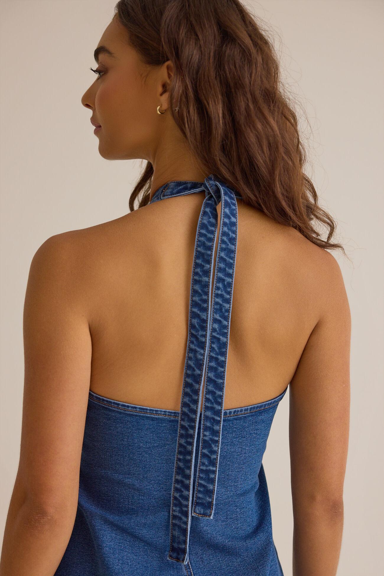 Jill Halter Button-Up Mini Dress Product Image