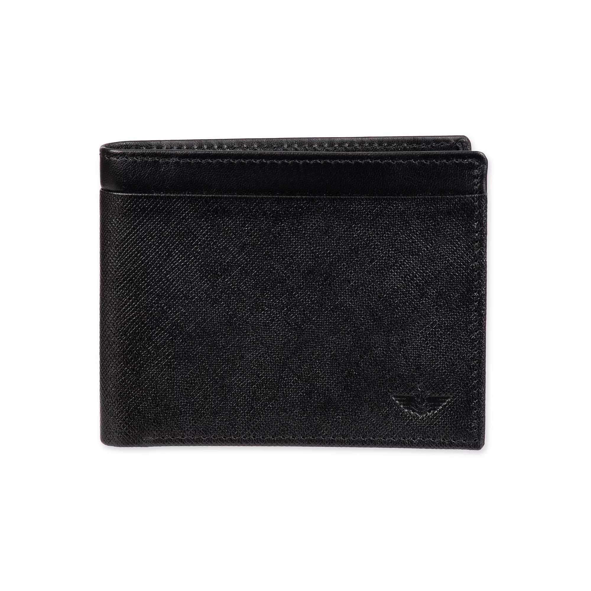 Men's Dockers® RFID Ventana Slimfold Wallet with Divider, Black Product Image