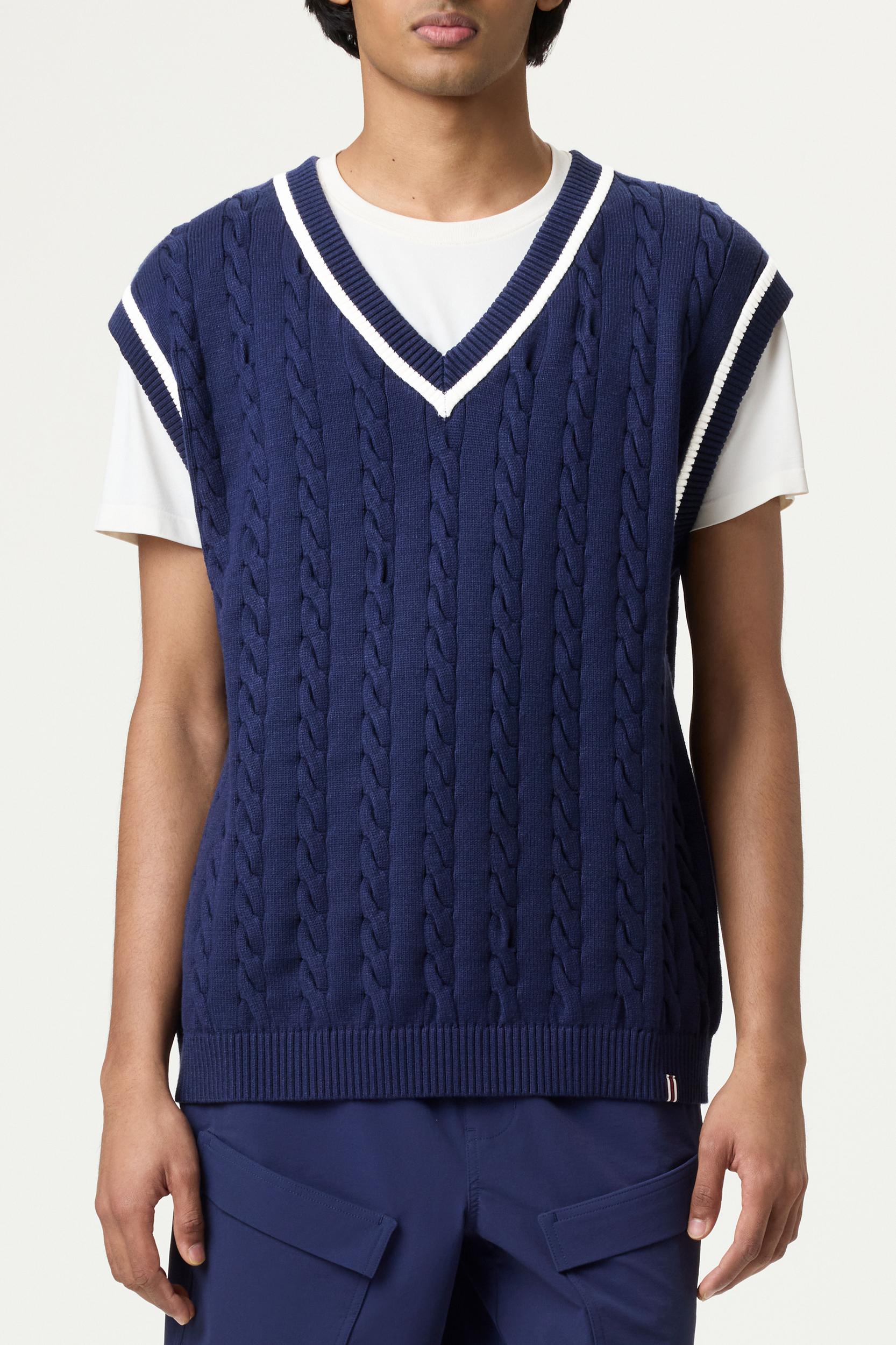 Baseline Cable Knit Vest Product Image
