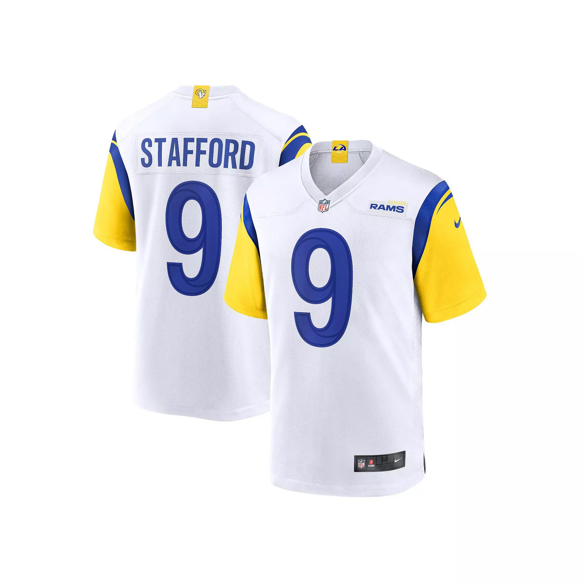 Mens Nike Matthew Stafford Los Angeles Rams Alternate Game Jersey Product Image
